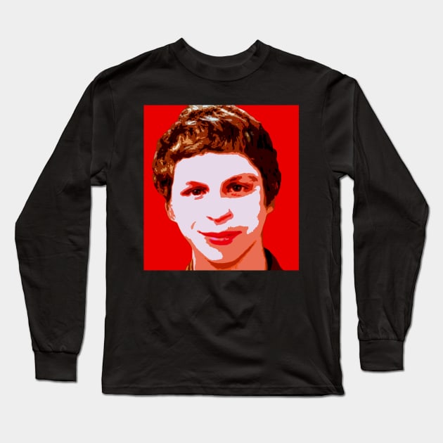 michael cera Long Sleeve T-Shirt by oryan80